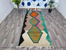 MOROCCAN HALLWAY RUG – Custom Runner rug - Handmade runner carpet – narrow morrocan rug - Berber rug- Beni ourain rug- Genuine wool rug
