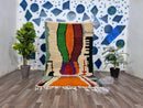 Moroccan rug Hand knotted - Beni ourain rug - all wool berber rug - Custom rug - handmade rug - Genuine lamb wool