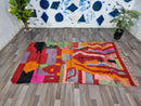 Rugs for living room - boujaad rug Custom - berber rug unique - small tufted rug - Bedroom Area Rug Custom, Moroccan Made Rug, Gift for mom