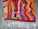 Rugs for living room - boujaad rug Custom - berber rug unique - small tufted rug - Bedroom Area Rug Custom, Moroccan Made Rug, Gift for mom