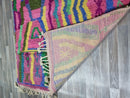 Pink genuine Moroccan Beni Ourain rug Carpet Soft Shag Artistic Oriental checker moroccan rug pink moroccan rug