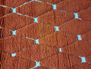 Moroccan wool rug, Luxury Beni Mrirt rug, Orange Handmade plush area rug, Berber Beni Ourain rug