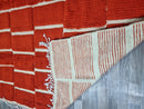Moroccan wool rug, Luxury Beni Mrirt rug, Orange Handmade plush area rug, Berber Beni Ourain rug