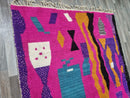 Pink Boujaad rugs - Moroccan berber rug - Moroccan area rug - Morocco rug - Berber handmade rug