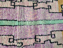 Custom Beni Ourain Runner rug - Moroccan runner rug - Pink runner rug - Hallway runner Morrocan - Soft Wool runner - Berber runner Pink