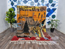 Custom Handmade Moroccan Berber Rug - Beni Ourain Shag Area Rug - Moroccan Rug 9x12, 8x10, Custom Sizes Available