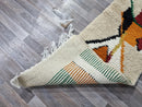 Wool runner, handmade rug morocco runner, berber entry runners, long large beniourain runner, multicolors runner.