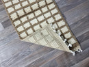 Handmade Small Moroccan Wool Rug - Berber, Azilal, Bohemian, Vintage Beni Ourain Rug.