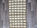 Handmade Small Moroccan Wool Rug - Berber, Azilal, Bohemian, Vintage Beni Ourain Rug.