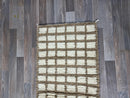 Handmade Small Moroccan Wool Rug - Berber, Azilal, Bohemian, Vintage Beni Ourain Rug.