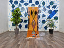 Handmade Moroccan Boujad Runner Rug – Vibrant Kilim Hallway Runner | Azilal Flat Weave Wool Rug | Custom Sizes Available.