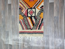 moroccan runner rug, moroccan runner, custom runner rug, runner for kicthen, moroccan wool runner, checker runner rug, checkered runner.