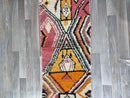 moroccan runner rug, moroccan runner, custom runner rug, runner for kicthen, moroccan wool runner, checker runner rug, checkered runner.