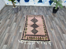 Moroccan Rug, Beni Ourain Colorful Rug, Wool Rug, Checkered Rug, Handmade Rug, Custom Beni Ourain rug, Style Moroccan Rug , Custom rug