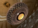 black and gold pendant lamp - product photo 1