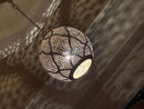 Moroccan Handmade Brass Pendant Light | Artisanal Chandelier with Moroccan Lantern Design, Ceiling Light, Modern Decor