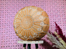 Moroccan POUF **50% OFF** with White Stitching Leather Pouf Ottoman Pouf Morrocan Leather Pouf Moroccan Pouffe