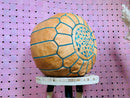 Moroccan Leather Pouf, Handmade Ottoman "13 x 13 x 8.3" Inches, Boho Floor Pouf, Light Brown Pouf, Berber Footstool, Moroccan Decor