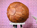 Handcrafted Moroccan Leather Pouf - "19.69x19.69x11.81" Inches Bohemian Ottoman, Footstool, Floor Pillow for Home Decor, Moroccan Furniture