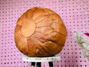 Handcrafted Moroccan Leather Pouf Ottoman - Brown Pouf, Perfect for Living Room Décor, Footstool & Moroccan Ottoman