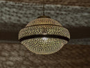 brass metal pendant light - product photo 1
