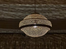 brass metal pendant light - product photo 1