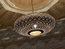 black and gold pendant lamp - product photo 1