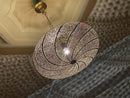 handcrafted brass lampshade - product photo 1