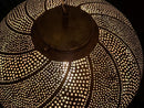 handcrafted brass lampshade - product photo 1