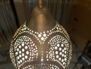 Stylish Moroccan chandelier hanging elegantly, perfect for home décor enhancement.