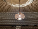 Handmade Moroccan Brass Pendant Light with Adjustable Chain, Atlas Lights Ceiling Fixture - 5 Sizes Available