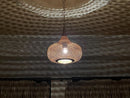 Handmade Moroccan Brass Pendant Light with Adjustable Chain, Atlas Lights Ceiling Fixture - 5 Sizes Available