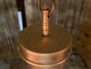 Handcrafted Moroccan Brass Pendant Light with Adjustable Chain | Perforated Design | Artisan Ambient Lighting - product photo 2