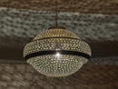 brass metal pendant light - product photo 1