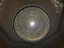 brass metal pendant light - product photo 1