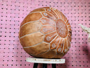 Handcrafted Moroccan Leather Pouf - Bohemian Decor Pouf, Decorative Ottoman, Floor Pillow, Footstool, Moroccan Pouffe - 100kends Poufs