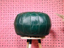 Handcrafted Moroccan Leather Pouf Ottoman - Boho Round Footstool, Floor Cushion, Bohemian Home Decor - Quality Poufs by 100kends