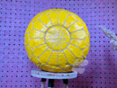 Handmade Yellow Moroccan Leather Pouf - Floor Cushion, Ottoman, Footstool, Moroccan Pouf for Living Room - Beautiful Poufs by 100kends