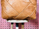 Handcrafted Genuine Leather Moroccan Square Pouf – Perfect Floor Cushion, Footstool, and Ottoman for Stylish Décor