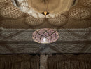 brass metal pendant light - product photo 1
