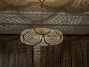 brass metal pendant light - product photo 1