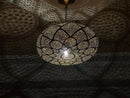 brass metal pendant light - product photo 1