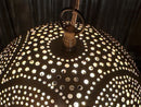 Elegant Moroccan Brass Pendant Light - Silver Moroccan Lamp, Handmade Home Décor Lighting in Various Sizes