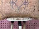 Handmade Moroccan Wool Kilim Lumbar Pillow Cover - Tribal Aztec Boho Southwestern Design - 16x24 Inches wool pillowcase