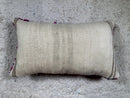 Handwoven Moroccan Wool Pillow Cover – Cozy Bohemian Throw Pillow for Home Décor, Rustic Farmhouse Cushion, 14x24 pillow, Perfect Gift