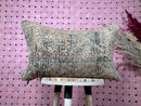 Handmade Moroccan Wool Pillow 14x23 - Cozy Berber Elegance with Unique Patterns - Authentic and Soft Wedding Pillow Decor