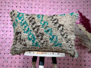 Moroccan Wool Pillow Cover – 16x24 Inches Decorative Boho Pillow, Boujaad Rug Pillow, Throw Pillow Cover – Unique Recycled Wool Pillow