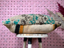 Moroccan Wool Pillow Cover – 16x24 Inches Decorative Boho Pillow, Boujaad Rug Pillow, Throw Pillow Cover – Unique Recycled Wool Pillow