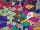 Vibrant Handmade Moroccan Boujaad Rug - Custom Sizes 3x5 to 15x15 ft - Berber Wool Moroccan Area Rug with Unique Patterns