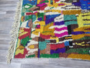 Custom Moroccan Beni Ourain Wool Rug - Handmade Berber Carpet, Vibrant Area Rug for Bedroom & Living Room - Custom Sizes Available